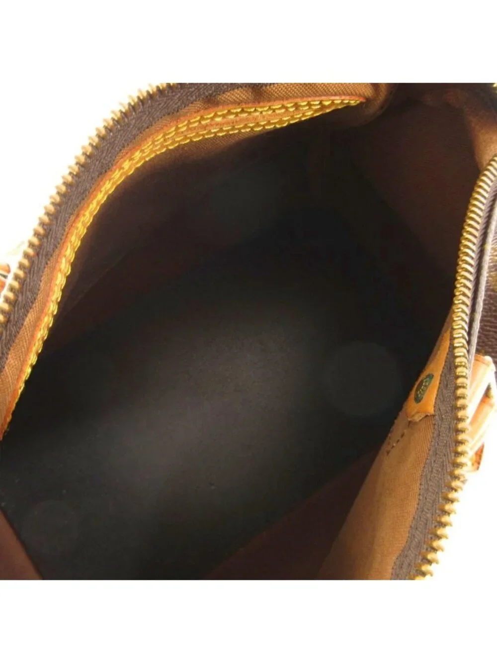 Louis Vuitton Monogram Speedy 25 Mini Boston Bag Brown